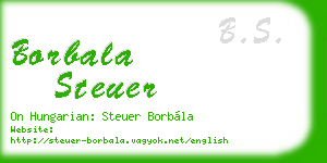 borbala steuer business card